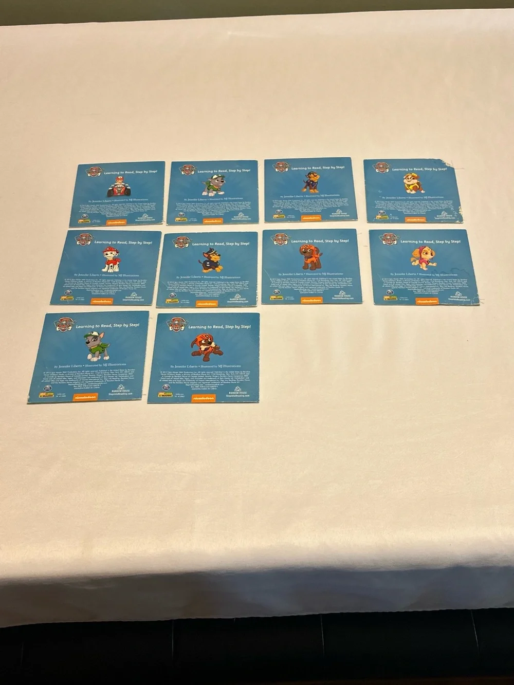 Phonics  Paw Patrol step into reading books